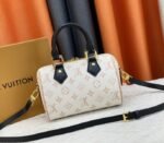 Louis Vuitton Monogram Dune Canvas Speedy 20 Handbag With Strap - Image 2