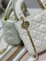 Dior Lady Dior Mini Bag Fake in White - Image 8