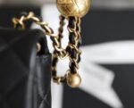 Chanel classic flap mini with golden ball - Image 9