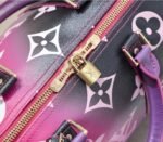LV Spring 2022 Keepall 45 Travel Bag In Midnight Fuchsia - Image 7
