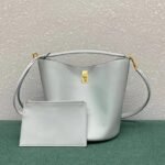 Top Quality Faux Celine Bucket 16 Bag In Mineral Smooth Calfskin - Image 4