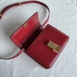Top Quality Fake Celine Classic Box Small Bag In Red - Image 6
