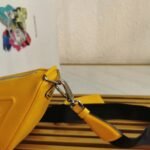 Prada Triangle Shoulder Bag Replica in Yellow - Image 9