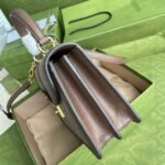 GUCCI BAMBOO 1947 JUMBO GG SMALL TOP HANDLE BAG - Image 6