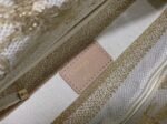 Dior Lady D-Lite Medium Bag Knockoff in Gold Jardin d Hiver Embroidery - Image 6