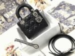 Dior Lady Dior Mini Bag Fake in Noir - Image 10