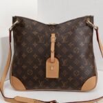 Louis Vuitton Monogram Canvas Odeon MM Bag In Natural