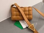 Faux Bottega Veneta Small Padded Cassette Bag Camel - Image 3