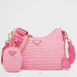 Prada Re-Edition Shoulder Bag Imitation in Pink