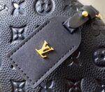 Louis Vuitton Monogram Empreinte Petite Malle Souple Handbag In Black - Image 9