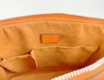 Louis Vuitton Epi Leather Alma PM Handbag In Orange With Jacquard Strap - Image 4