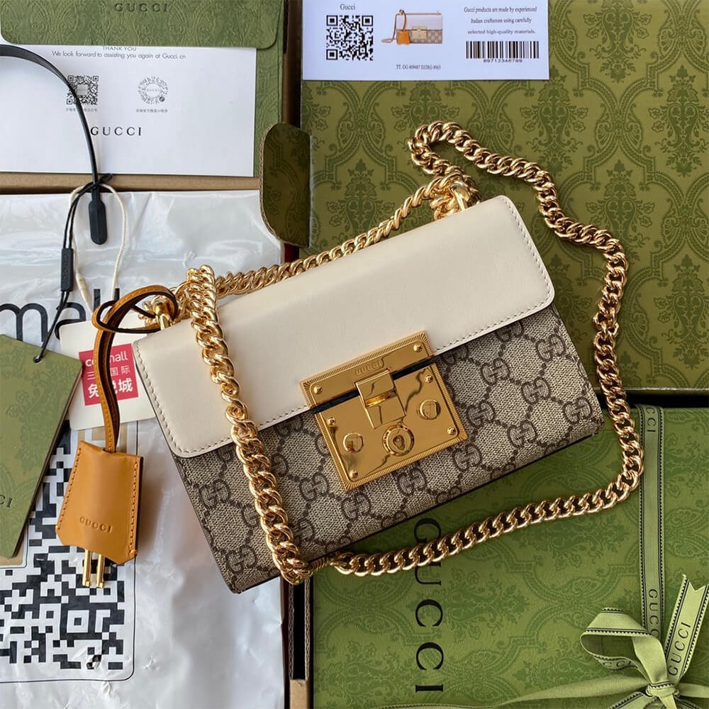 0BCEF707-9D30-DAD8-5B79-B1D31D7BB321.jpg Padlock small GG shoulder bag - Image 1