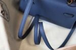 Hermes Kelly Mini II Bag Fake in Blue Agate - Image 3