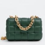 Top Quality Replica Bottega Veneta Chain Cassette Bag In Raintree