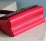 Louis Vuitton Epi Leather Twist MM Handbag In Red With Embroidered Strap - Image 8