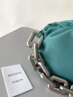 Faux Bottega Veneta The Chain Pouch Bag Lake Green - Image 8
