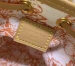 Louis Vuitton LV By The Pool Monogram Tiles Canvas Nano Noe Bag In Coral - Image 9