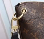 Louis Vuitton Monogram Canvas Odeon MM Bag In Black - Image 8