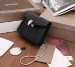 Fake Bvlgari Serpenti Forever Small Crossbody Bag Black Leather - Image 5
