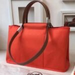 Capucine Canvas Replica Hermes Cabag Elan Chic Canvas Bag