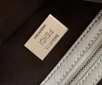Top Quality Fendi Medium Baguette Bag In Silver FF - Image 8