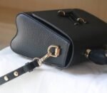 Louis Vuitton Taurillon Leather Twist MM Scrunchie Handle In Black - Image 7