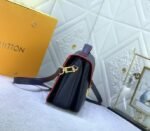 LV Monogram Empreinte Leather Metis In Navy Blue And Red - Image 5
