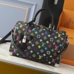 X TM Multicolored Speedy Bandouliere 30 In Black