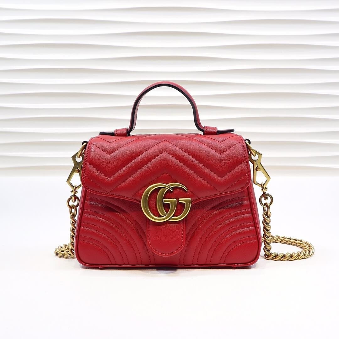 0CBC0A69-6FF0-5169-1ABE-C1377C9ACE23.jpg GG MARMONT mini handbag - Image 1