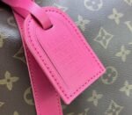 Louis Vuitton Monogram Macassar Canvas Keepall Bandouliere 50 In Pondichery Pink - Image 9