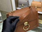 Top Quality Fake Chloe Small Tess Day Bag In Caramel Grained Leather - Image 8