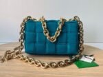 Top Quality Fake Bottega Veneta Chain Cassette Bag In Blaster - Image 5