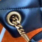Replica Saint Laurent Puffer Small Chain Bag Black Lambskin - Image 10