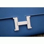 Jean blue knockoff Hermes Constance wallet - Image 3