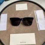 Gucci acetate sunglasses with logo