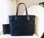 Louis Vuitton Econyl Regenerated Nylon Neverfull MM Tote In Black