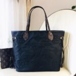 Louis Vuitton Econyl Regenerated Nylon Neverfull MM Tote In Black