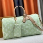 Louis Vuitton Speedy P9 Bandouliere 50 Bag In Light Green