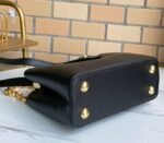 Louis Vuitton Capucines Mini Chain Bag In Black - Image 6