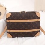 Louis Vuitton Monogram Canvas Soft Trunk Messenger PM Bag