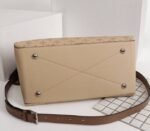 LV Mahina Beaubourg MM Hobo In Beige - Image 4
