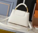 Louis Vuitton Capucines BB Handbag In Quartz White - Image 2