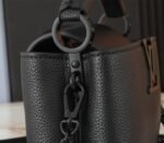 Louis Vuitton Capucines East-West Mini Handbag In All Black - Image 9