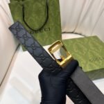 Square G reversible leather belt - Image 5