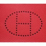 Red Evelyne II TPM Messenger Bag Replica Hermes Compact Purse - Image 5