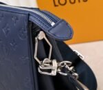 Louis Vuitton Coussin PM Bag In Navy Blue With Jacquard Strap - Image 7