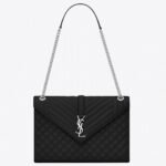 Replica Saint Laurent Envelope Large Bag Noir
