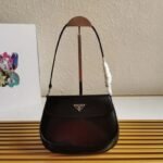 Black Prada Cleo Flap Bag Top Replica - Image 7