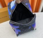 Louis Vuitton Monogram Eclipse Discovery Backpack In Blue Sunrise - Image 6