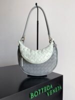 Replica Bottega Veneta Gemelli Small Bag Grey/Glacier - Image 5